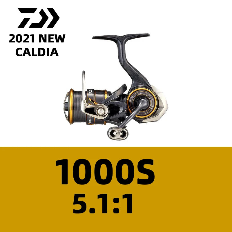 2021 NEW DAIWA CALDIA CS LT Reel Spinning Fishing Wheel 6+1BB Max Drag 5-10kg Saltwater