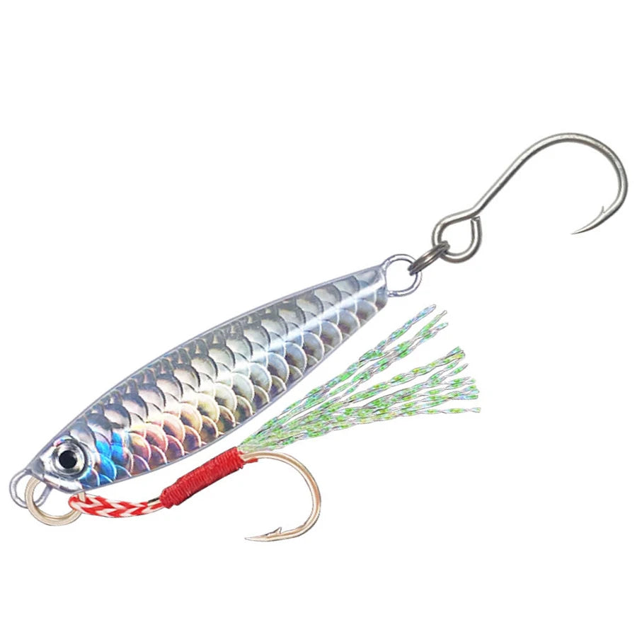 YUCONG 1PX Spoon Metal Jigs 10g-15g-20g Shore Cast Slow Jigging Lure Trolling Fishing Bait Sinking Hard Wobbler Hartköder leurre