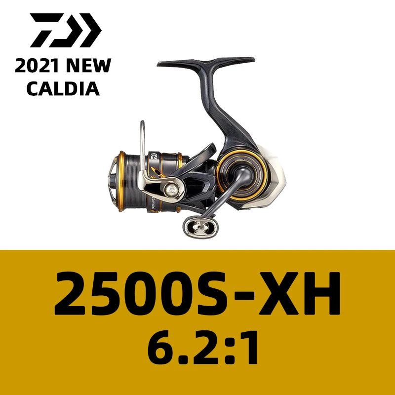 2021 NEW DAIWA CALDIA CS LT Reel Spinning Fishing Wheel 6+1BB Max Drag 5-10kg  Saltwater