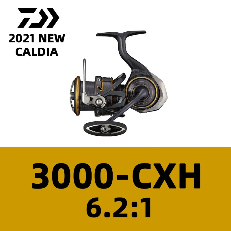 2021 NEW DAIWA CALDIA CS LT Reel Spinning Fishing Wheel 6+1BB Max Drag 5-10kg  Saltwater
