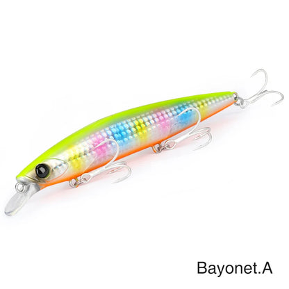 TSURINOYA 135S Ultra Long Casting Sea Fishing Lure Sinking Minnow 135mm 26.4g BAYONET Seabass Saltwater Tungaten Weight Hard Bai