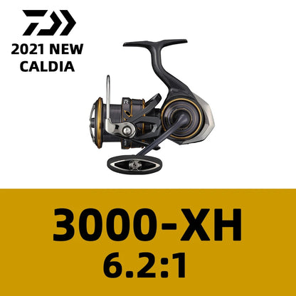2021 NEW DAIWA CALDIA CS LT Reel Spinning Fishing Wheel 6+1BB Max Drag 5-10kg  Saltwater