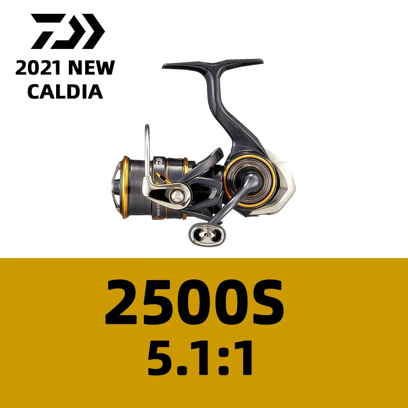 2021 NEW DAIWA CALDIA CS LT Reel Spinning Fishing Wheel 6+1BB Max Drag 5-10kg  Saltwater