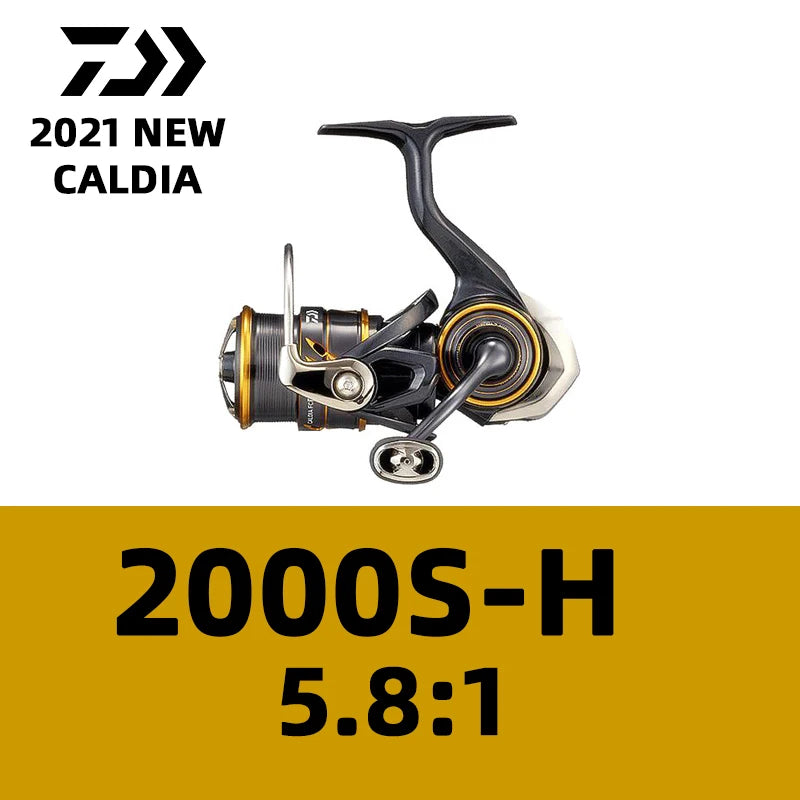 2021 NEW DAIWA CALDIA CS LT Reel Spinning Fishing Wheel 6+1BB Max Drag 5-10kg  Saltwater
