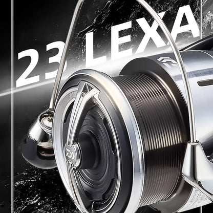 23 NEW DAIWA LEXA LT Original Saltwater Fishing Reels Light Tough Spinning Wheel Sea Reel For  Sea Bass Large Trout Rock Fish