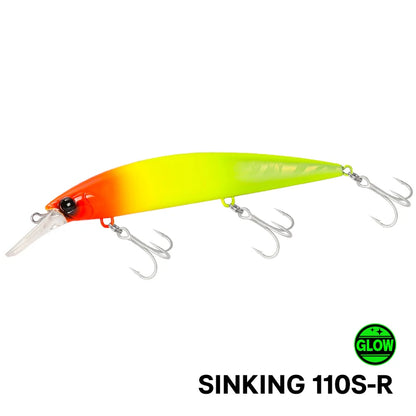 TSURINOYA 110mm 37g Heavy Sinking Minnow