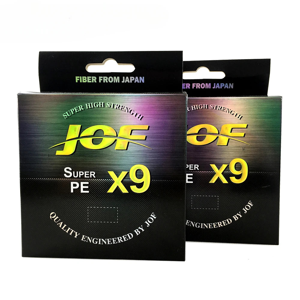 Super JIGGING PE Line Round Cord Low Memory Braided Fishing Lines 20-80LB Quality 9 Strands X9 Multifilament Wire 100M 300M 500M