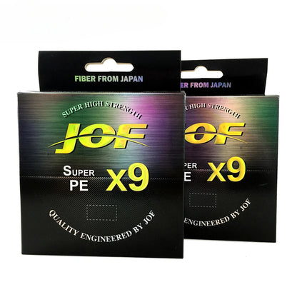 Super JIGGING PE Line Round Cord Low Memory Braided Fishing Lines 20-80LB Quality 9 Strands X9 Multifilament Wire 100M 300M 500M