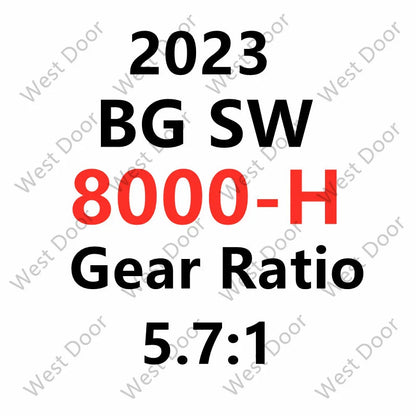 New 2023 DAIWA BG SW Saltwater Jigging Fishing Boat Reel  Spinning Reel Aluminum Body LC-ABS Metail Spool 6+1BB