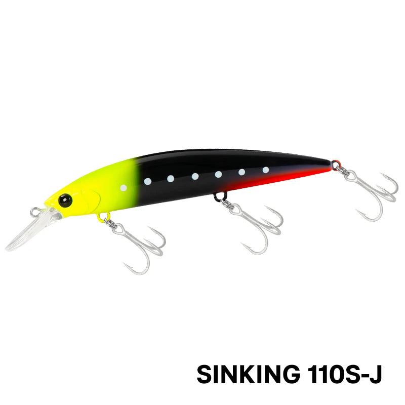 TSURINOYA 110mm 37g Heavy Sinking Minnow