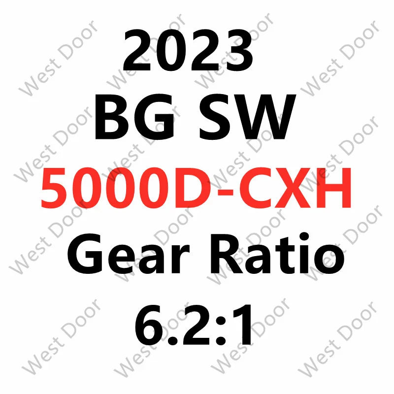 New 2023 DAIWA BG SW Saltwater Jigging Fishing Boat Reel  Spinning Reel Aluminum Body LC-ABS Metail Spool 6+1BB