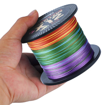 Sougayilang X12 12-strand Braided Fishing Line 150M 350M 550M Multifilament PE Wires Salt Water Fresh Water Fishing Tackle Tools