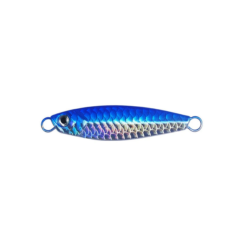 YUCONG 1PX Spoon Metal Jigs 10g-15g-20g Shore Cast Slow Jigging Lure Trolling Fishing Bait Sinking Hard Wobbler Hartköder leurre