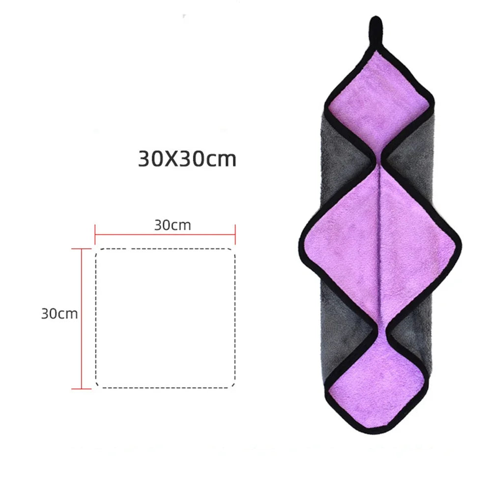 Fishing Towel Thickening Non-stick Absorbent Double Sided Fish Catching Towel Outdoors Sports Wipe Hands Towelaccessories