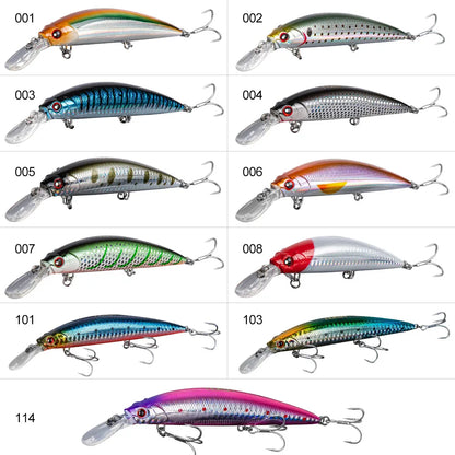 NOEBY 110mm 36g Heavy Sinking Minnow Fishing Lures Rolling Wobblers Artificial Hard Baits Jerkbait for Seabass Fishing Lure