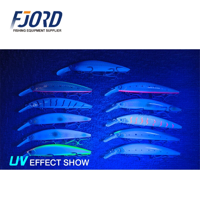 FJORD 110S 37g 90S 29g 70S 17g Heavy Sinking Minnow Fishing Lures Saltwater Freshwater Long Casting Sea Artificial Bait Jerkbait