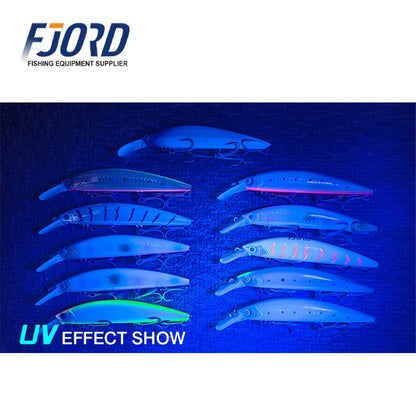 FJORD 110S 37g 90S 29g 70S 17g Heavy Sinking Minnow Fishing Lures Saltwater Freshwater Long Casting Sea Artificial Bait Jerkbait