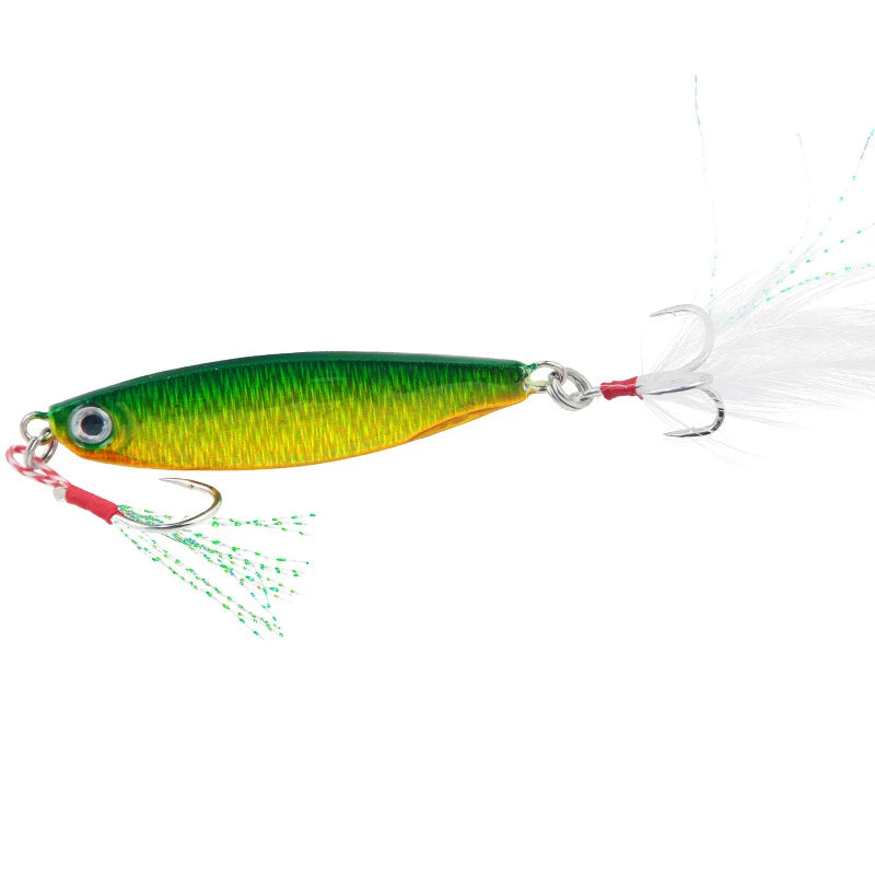 1 PC Fishing Lure VIB Sinking Long Shoot Wobbler Fishing Bait 7/10/15/20g Ocean River Hard Metal Artificial Vibration Bait
