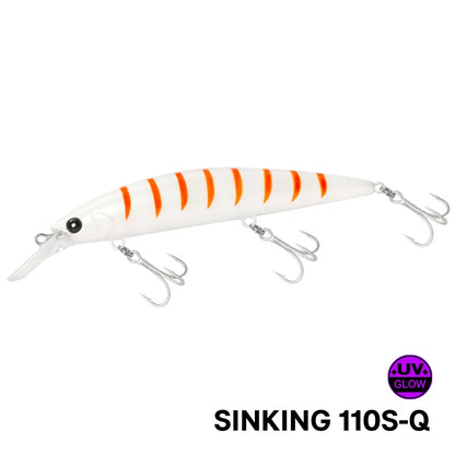 TSURINOYA 110mm 37g Heavy Sinking Minnow