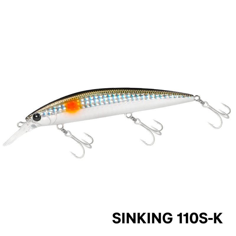 TSURINOYA 110mm 37g Heavy Sinking Minnow