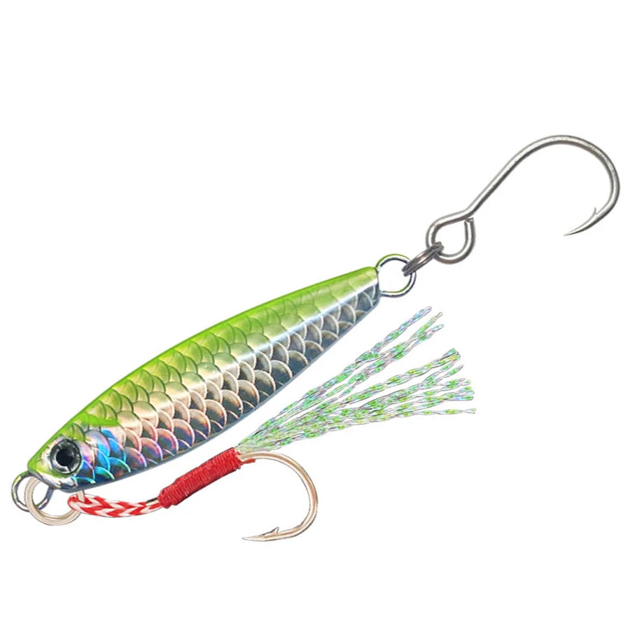 YUCONG 1PX Spoon Metal Jigs 10g-15g-20g Shore Cast Slow Jigging Lure Trolling Fishing Bait Sinking Hard Wobbler Hartköder leurre