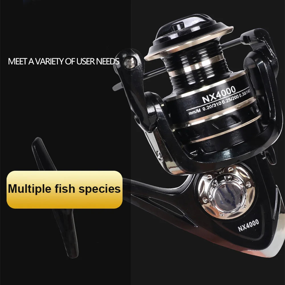 High Quality Metal Spinning Reel Spinning Fishing Reel All Purpose Fishing Spinning Reel for Freshwater Saltwater