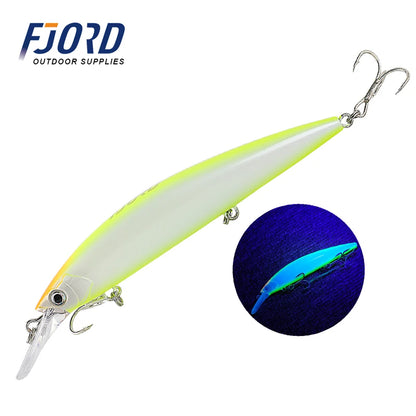 FJORD 110S 37g 90S 29g 70S 17g Heavy Sinking Minnow Fishing Lures Saltwater Freshwater Long Casting Sea Artificial Bait Jerkbait