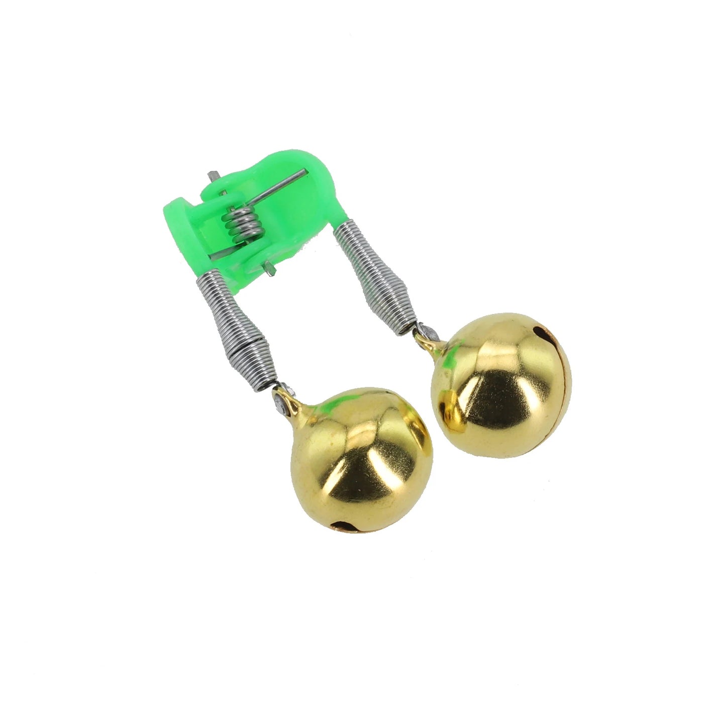 Fishing Alarm Fish Bell Metal 1PC Double Ring Bell Screw Screw Bell Strong Spring High Quality Stainless Steel