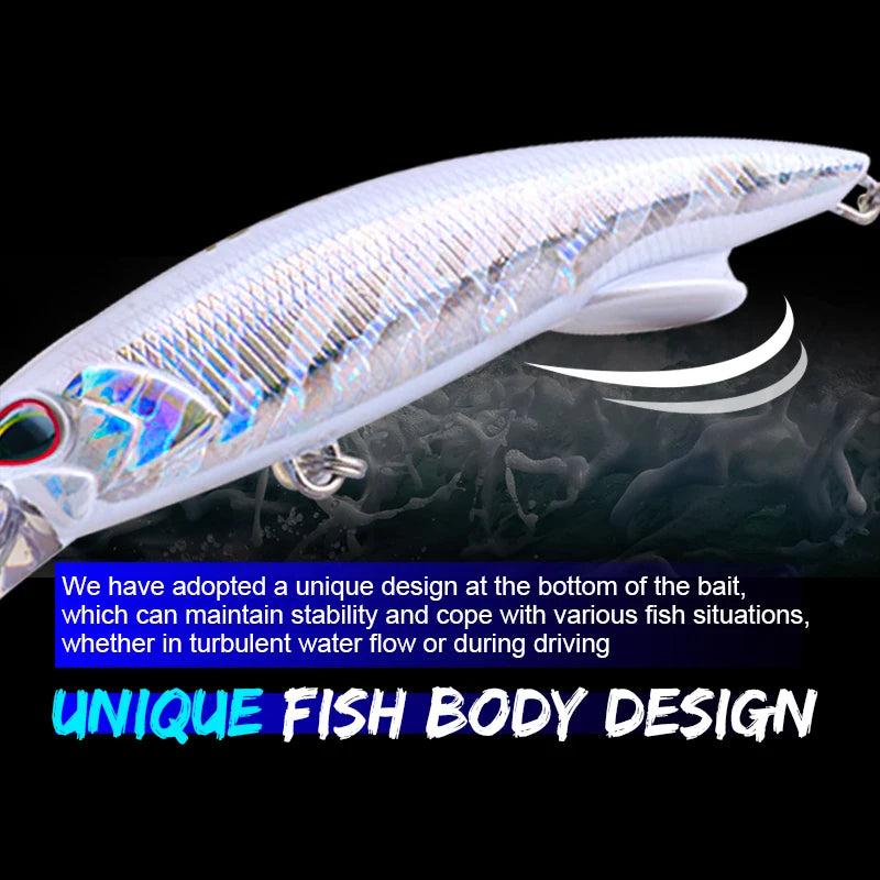 FJORD Glow UV 110mm 64g Sinking Hard Baits Fishing Lure Long Casting Sea Depth Saltwater Trolling Lures Swimbaits Fishing Items