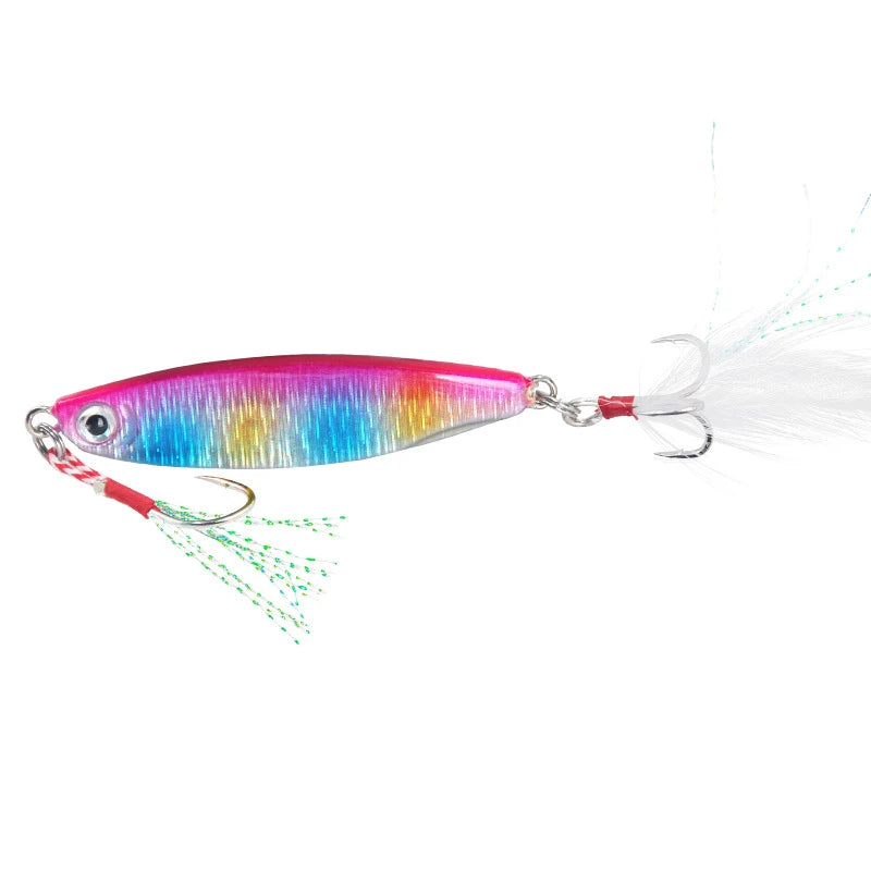 1 PC Fishing Lure VIB Sinking Long Shoot Wobbler Fishing Bait 7/10/15/20g Ocean River Hard Metal Artificial Vibration Bait