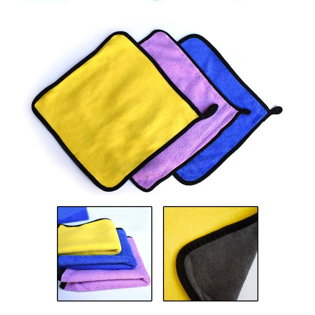Fishing Towel Thickening Non-stick Absorbent Double Sided Fish Catching Towel Outdoors Sports Wipe Hands Towelaccessories