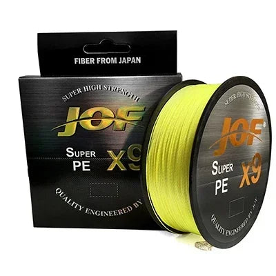 Super JIGGING PE Line Round Cord Low Memory Braided Fishing Lines 20-80LB Quality 9 Strands X9 Multifilament Wire 100M 300M 500M