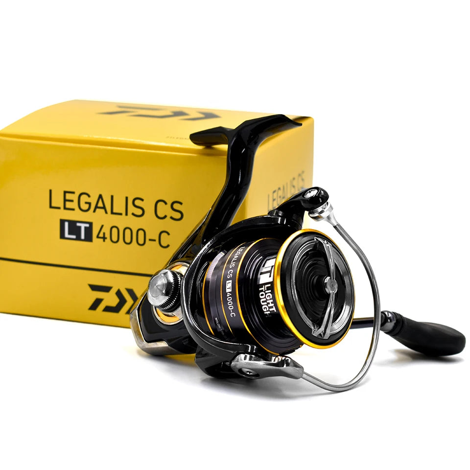 Original 2021 DAIWA LEGALIS CS LT Fishing reel 2000/2500/3000C/4000C Light body 6+1BB LC-ABS Metail Spool 5-12KG Power 185g-235g