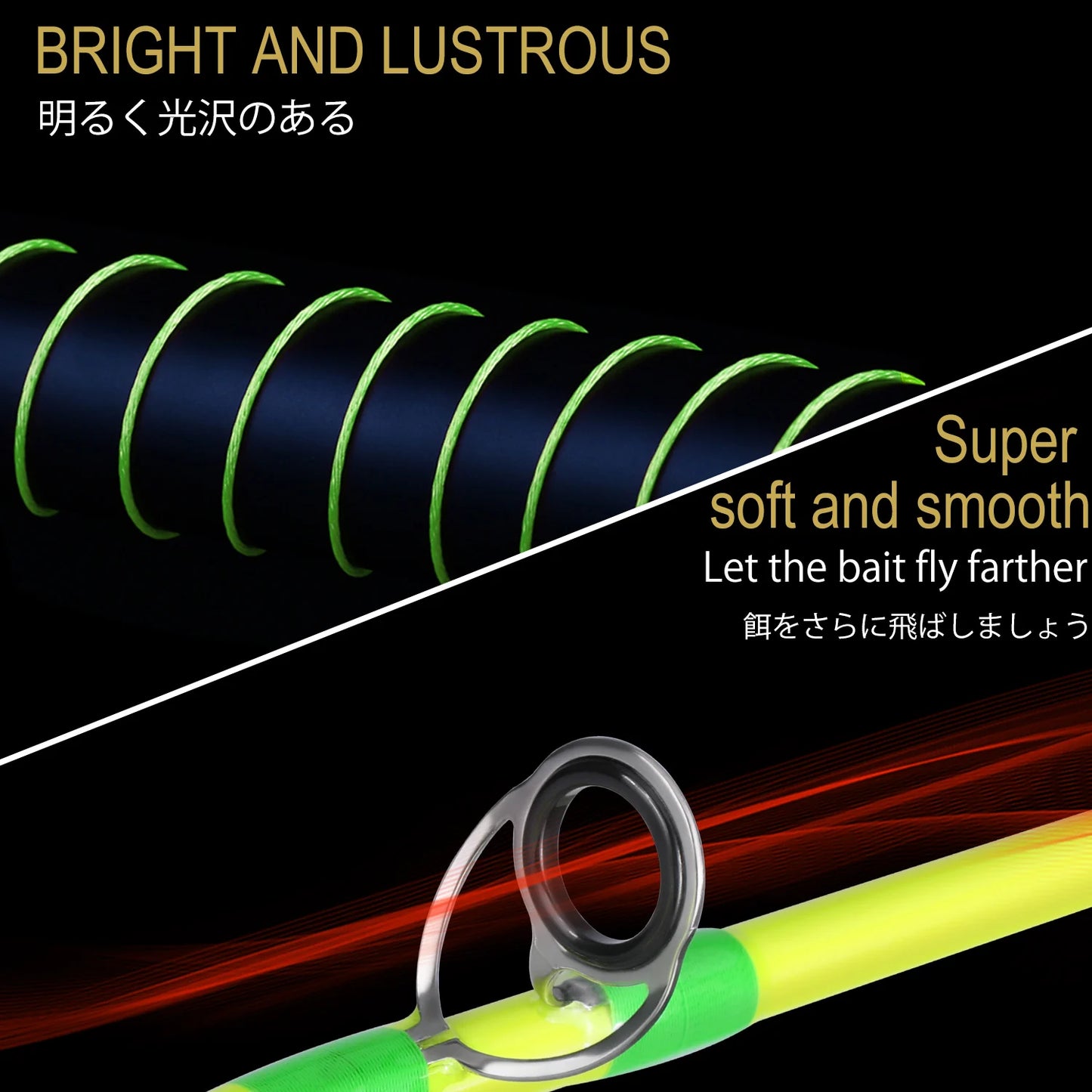 Sougayilang Braided Line 4X 100/300m 5 Colors Max Drag 66 LB Line Multifilament PE Line for Saltwater Sea Fishing Accessories