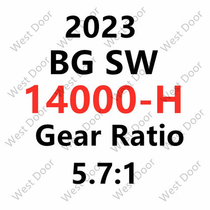 New 2023 DAIWA BG SW Saltwater Jigging Fishing Boat Reel  Spinning Reel Aluminum Body LC-ABS Metail Spool 6+1BB