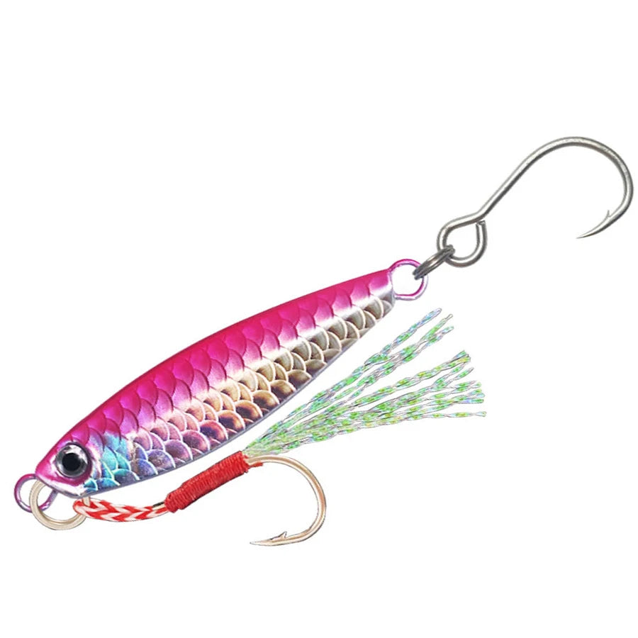 YUCONG 1PX Spoon Metal Jigs 10g-15g-20g Shore Cast Slow Jigging Lure Trolling Fishing Bait Sinking Hard Wobbler Hartköder leurre