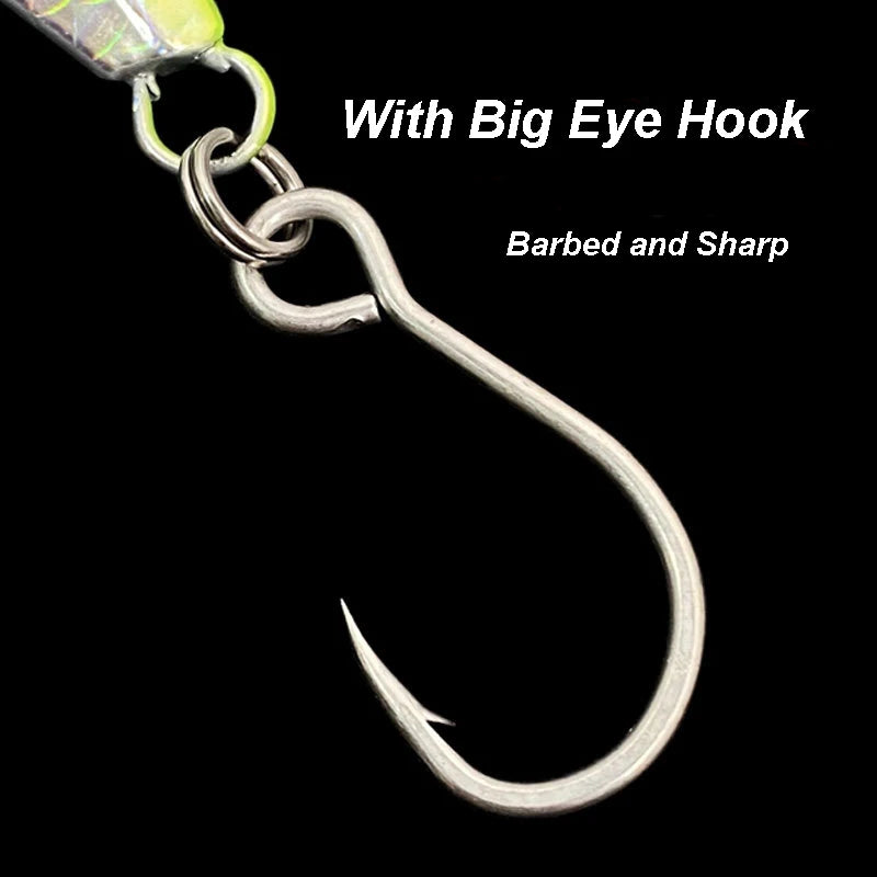 YUCONG 1PX Spoon Metal Jigs 10g-15g-20g Shore Cast Slow Jigging Lure Trolling Fishing Bait Sinking Hard Wobbler Hartköder leurre