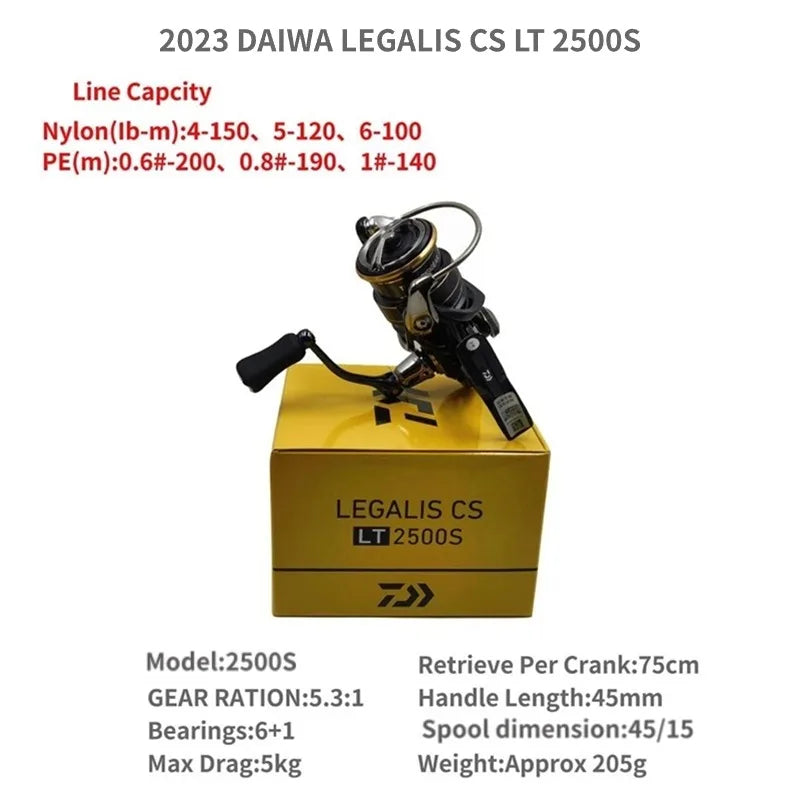 2021 DAIWA LEGALIS CS LT 1000-XH 2000 2500 3000-C 4000-C 5000-CXH 6000-H Spinning Fishing Reels