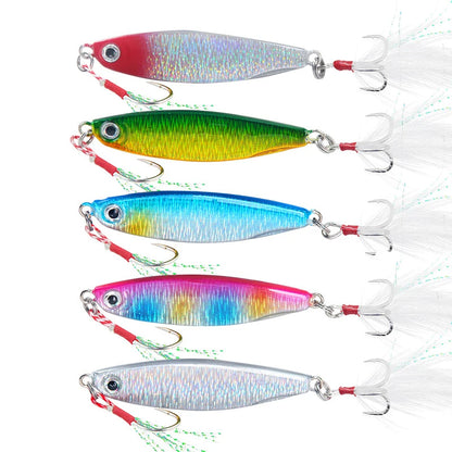 1 PC Fishing Lure VIB Sinking Long Shoot Wobbler Fishing Bait 7/10/15/20g Ocean River Hard Metal Artificial Vibration Bait