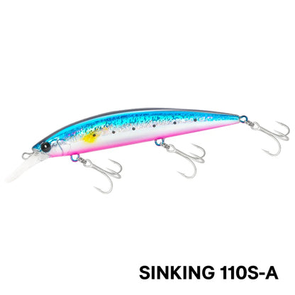 TSURINOYA 110mm 37g Heavy Sinking Minnow