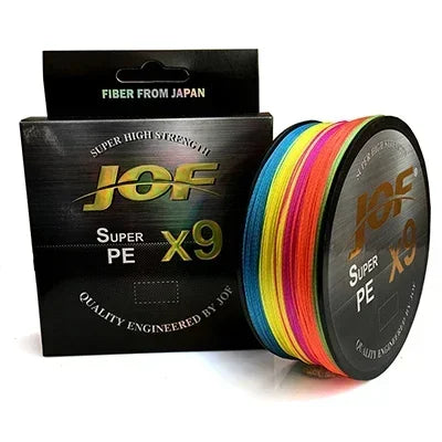 Super JIGGING PE Line Round Cord Low Memory Braided Fishing Lines 20-80LB Quality 9 Strands X9 Multifilament Wire 100M 300M 500M