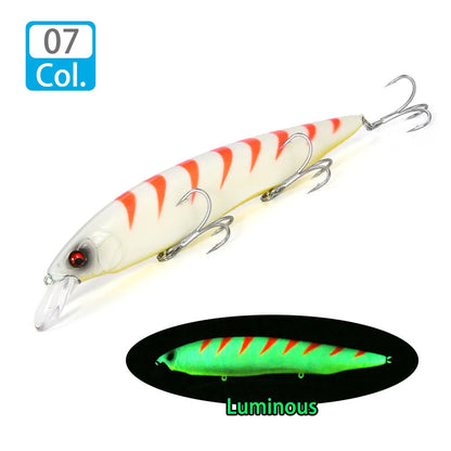 FSTK kanata Jerkbait 160mm 30g  Sinking Minnow Deep Floating Bass Fishing Lure Casting Trolling Tungaten Weight Fishing Lures