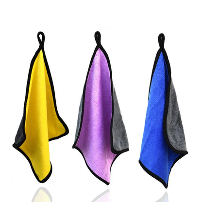 Fishing Towel Thickening Non-stick Absorbent Double Sided Fish Catching Towel Outdoors Sports Wipe Hands Towelaccessories