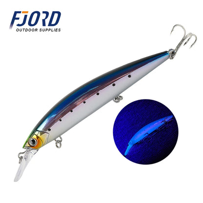 FJORD 110S 37g 90S 29g 70S 17g Heavy Sinking Minnow Fishing Lures Saltwater Freshwater Long Casting Sea Artificial Bait Jerkbait